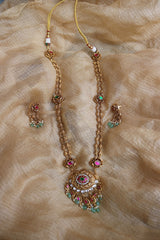 Jadau Intricate Long Necklace