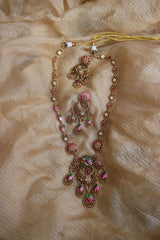 Jadau Birdie Chaand Long Neckalce