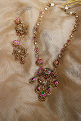 Jadau Birdie Chaand Long Neckalce