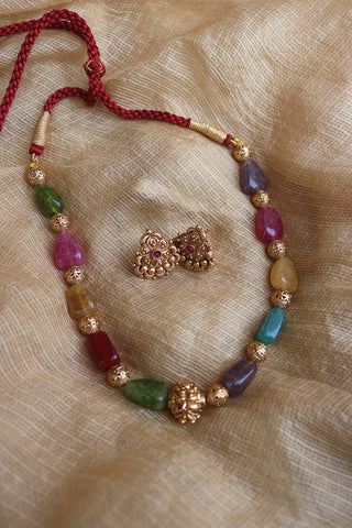 Multi Beads Maala Set