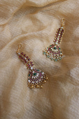 Peacock Kundan Teeka