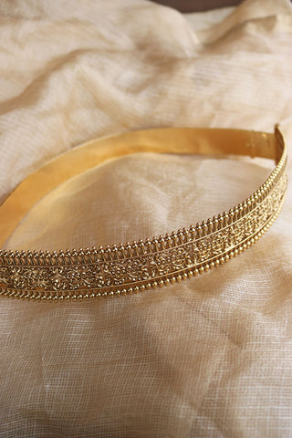 Intricate Rivet Waist Belt