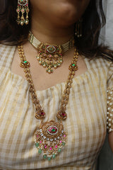 Jadau Intricate Long Necklace