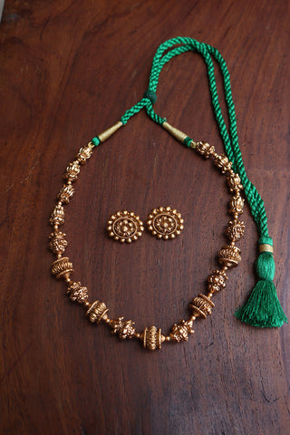 Lotus Swastik Maala Set