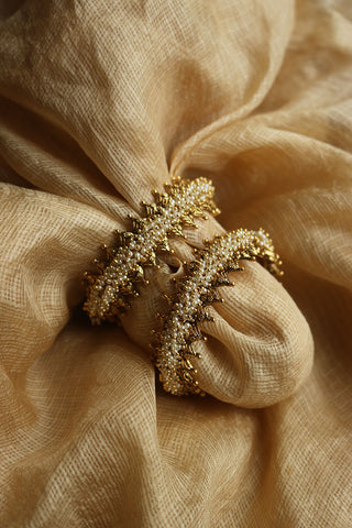 Set of 2 Cluster Pearl Kadas