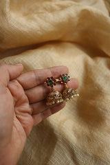 Small Flower Jhumkis
