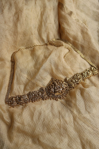 Lakshmi Peacock Intricate Waist Belt