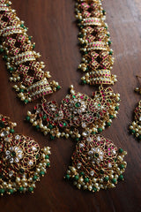 Festive Kundan Paisley Long Set