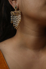 Pearl Waterfall Earrings