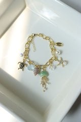 Jelly Fish Charms Bracelet