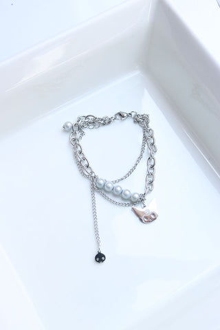 Silver Alien Bracelet