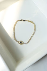 AD Stones Evil Eye Bracelet