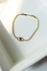 AD Stones Evil Eye Bracelet
