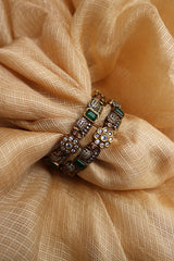 Victorian Haathi Bangles