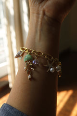Jelly Fish Charms Bracelet
