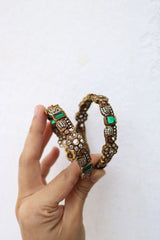 Victorian Haathi Bangles