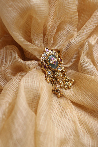 Peacock Chime Finger Ring