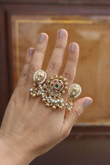 Chunky Dual Finger Ring