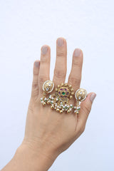 Chunky Dual Finger Ring