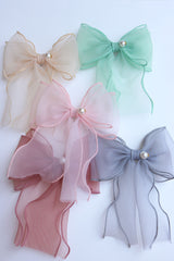 Short Organza Barette