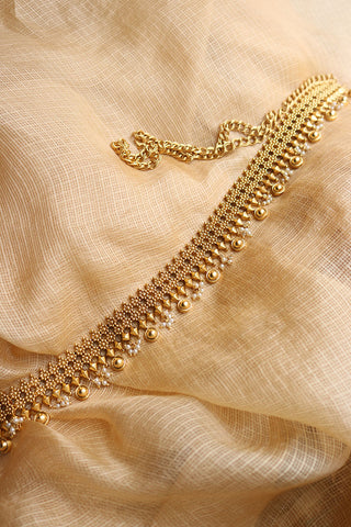 Rivet Gold Belt