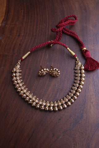 Gold Ball Intricate Set