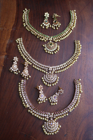 AD Square Chaand Motif Set