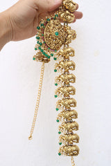 Exclusive Peacock Intricate Chaand Belt