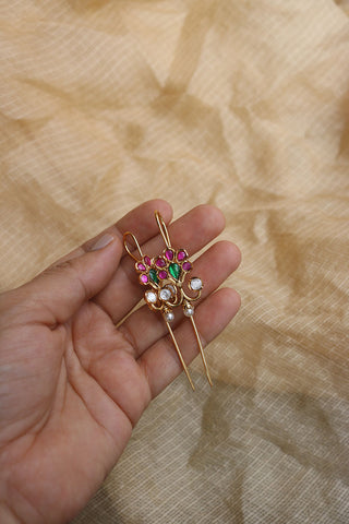 Flower Pot Stick Earrings