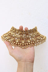 Statement Lakshmi Chaand Choker Set