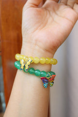 3 Layer Beads Stone Maala Set
