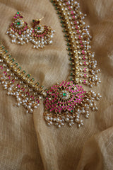 Jadau Kairi Long Guttapusalu Set