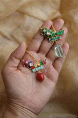 Jadau Birdie Drop Necklace