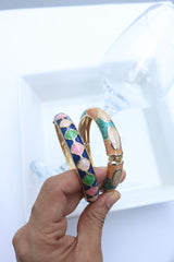 Jharoka Enamel Kada