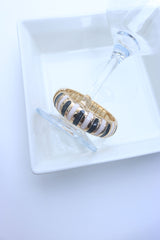 Black Piano Enamel Kada