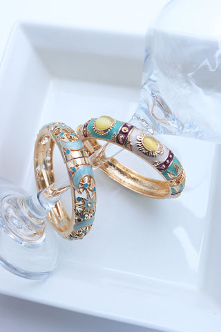 Moroccan Enamel Kada