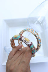 Moroccan Enamel Kada