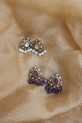 Victorian Tilak Drop Studs