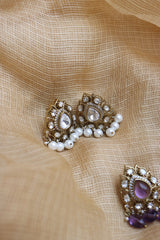 Victorian Tilak Drop Studs