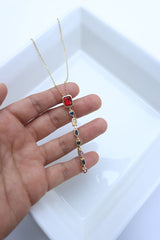 Heart Stone Dainty Necklace