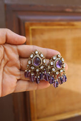 Victorian Tilak Drop Studs