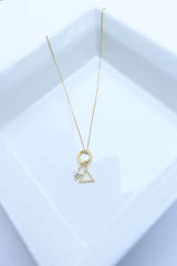Triangle Polo Dainty Chain