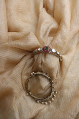 Kundan Polki Set of 2 Tilak Kadas