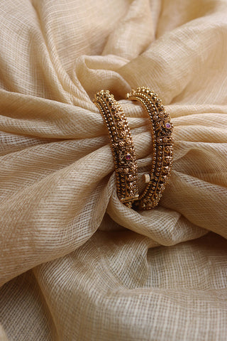 Set of 2 Flower Kangan Kada