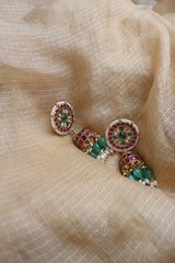 Jadau Chakra Jhumkas