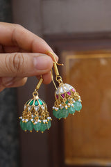 Jadau Tomb Hook Jhumkas