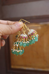 Jadau Tomb Hook Jhumkas