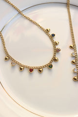 Heart Stone Necklace