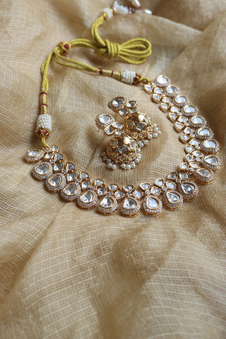 Polki AD Tilak Meher Set