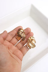 Half Sunflower Earrings